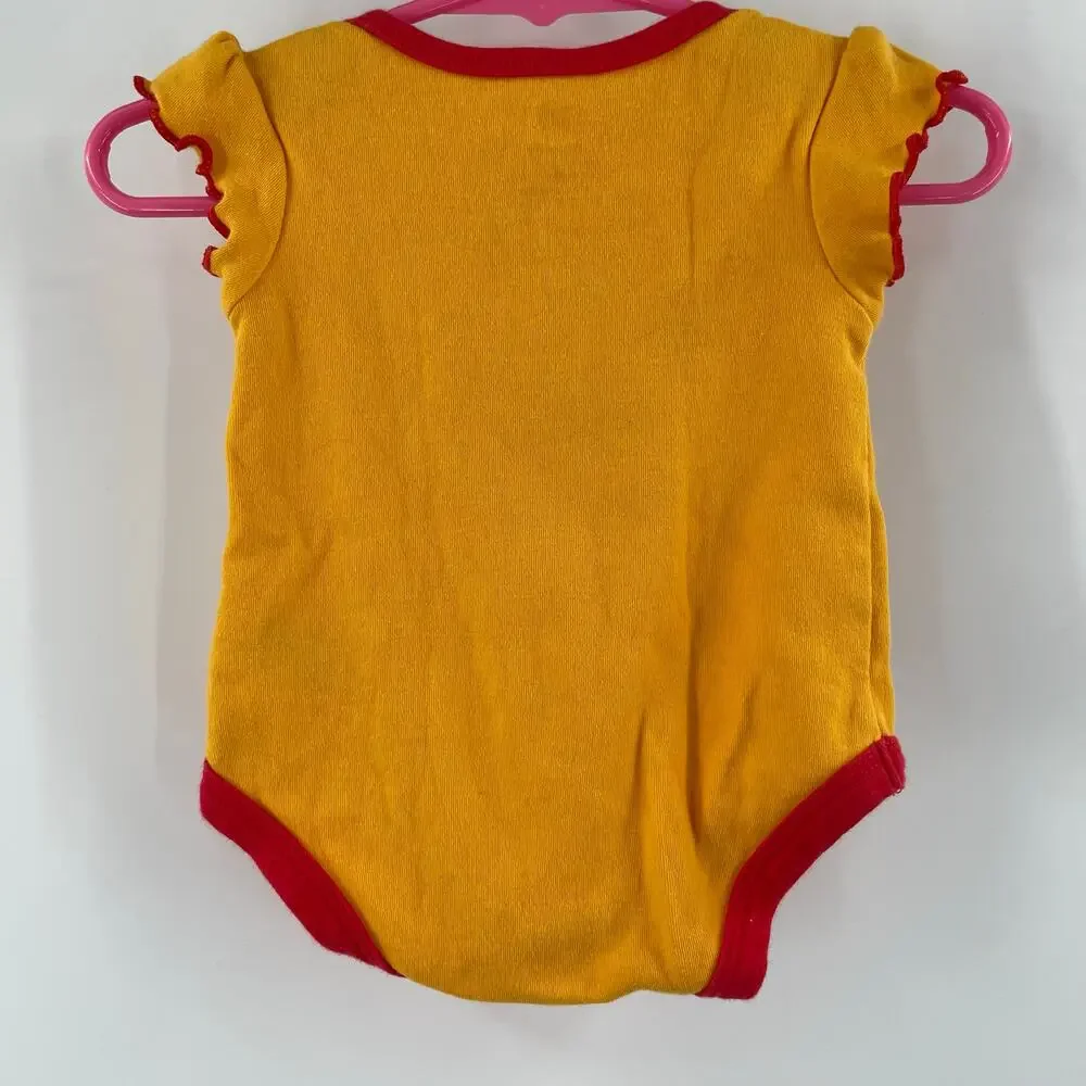 NFL TEAM APPAREL Kansas City Chief One Piece Baby 0-3 Months Infant 100% Cotton